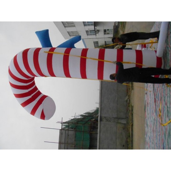 Inflatable Santa Cane